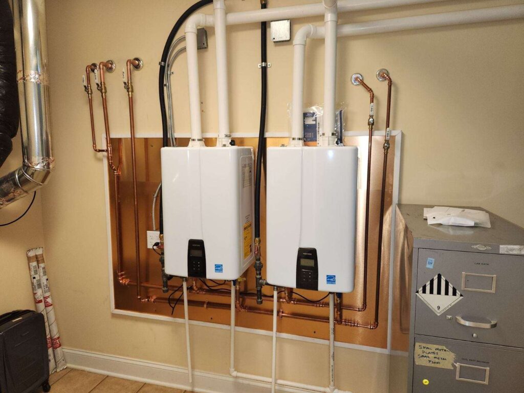 Water heater installation